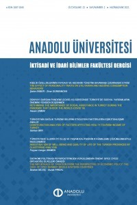 Anadolu Üniversitesi İktisadi ve İdari Bilimler Fakültesi Dergisi